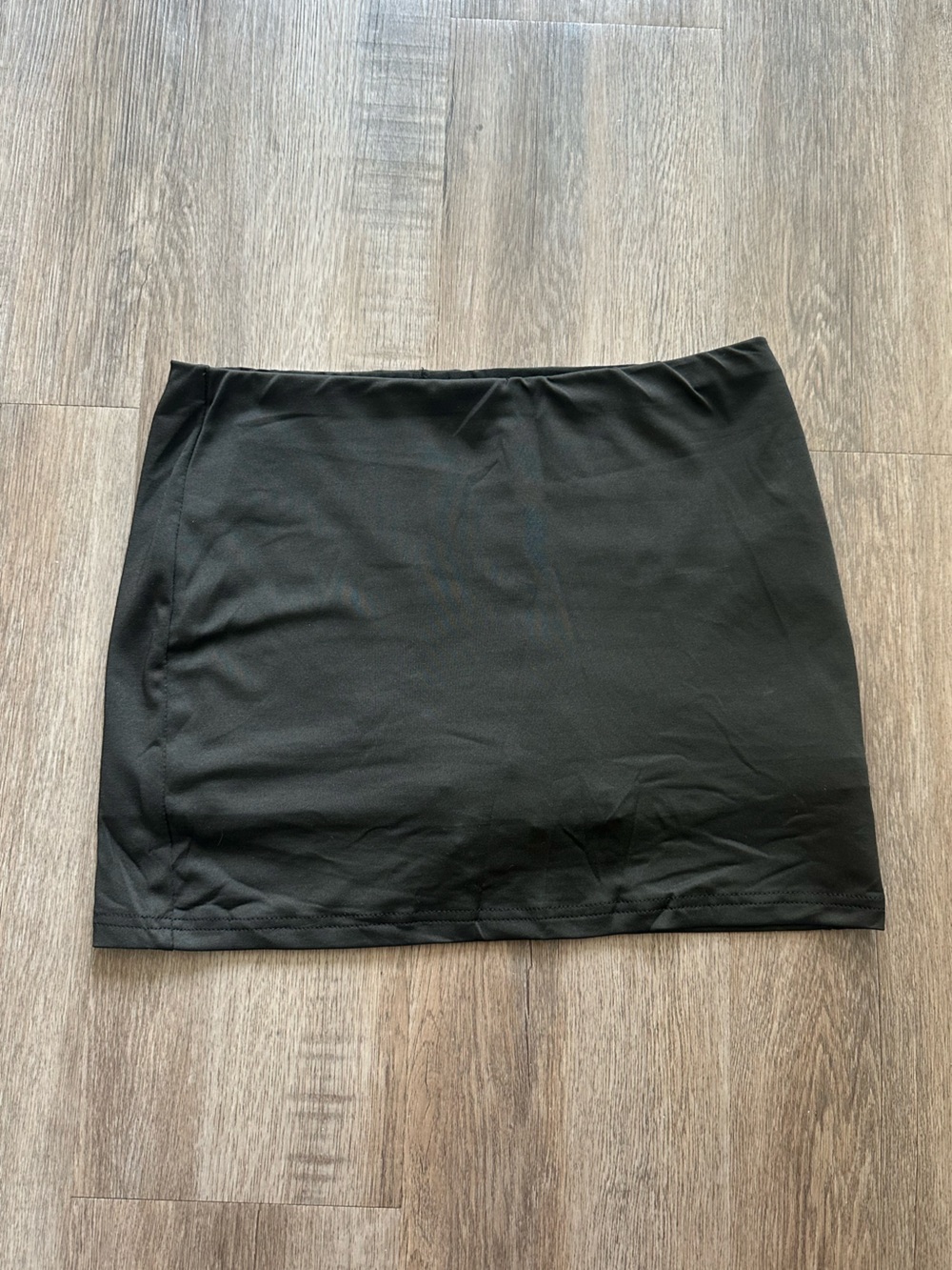 Black Mini Skirt Built in Shorts